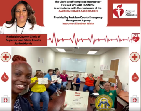 CPR, AED & First Aid Training - June 2023 - Rockdale County Clerk of ...