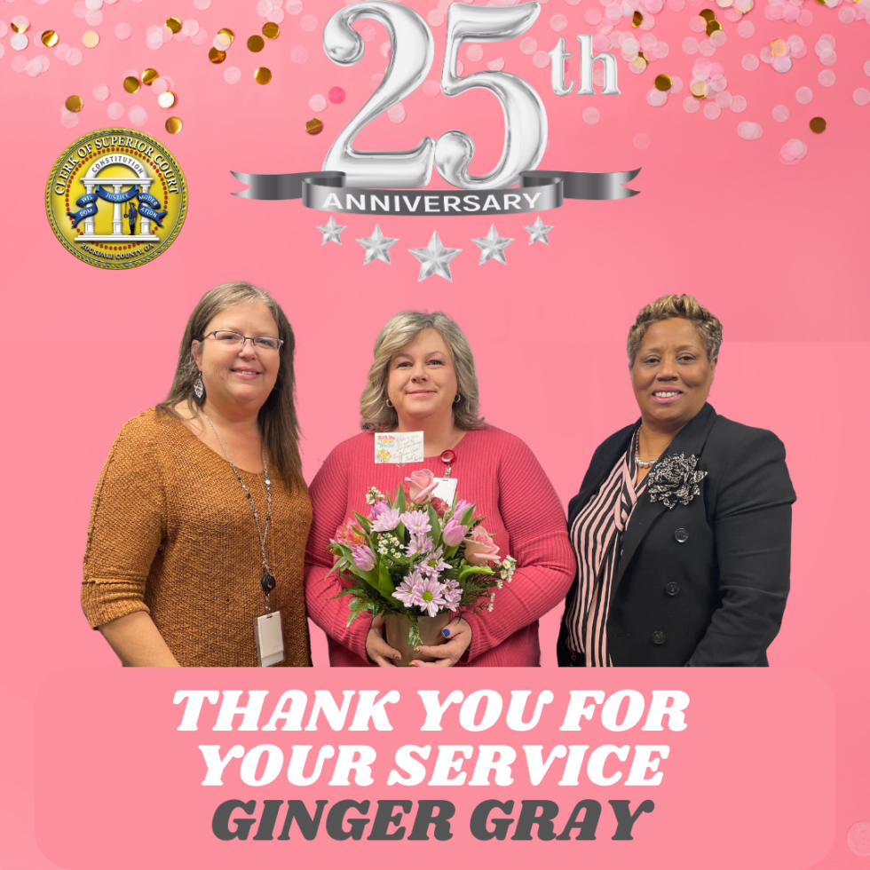 2024 Anniversary Ginger Gray - Rockdale County Clerk of Superior and ...