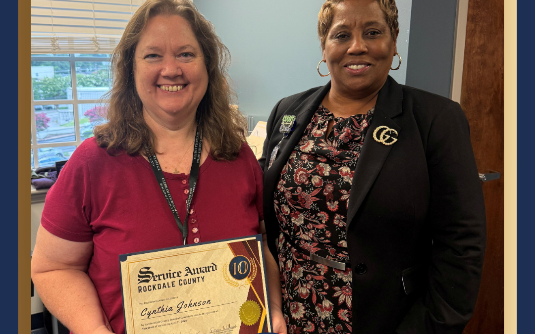 Cynthia Decade of Service
